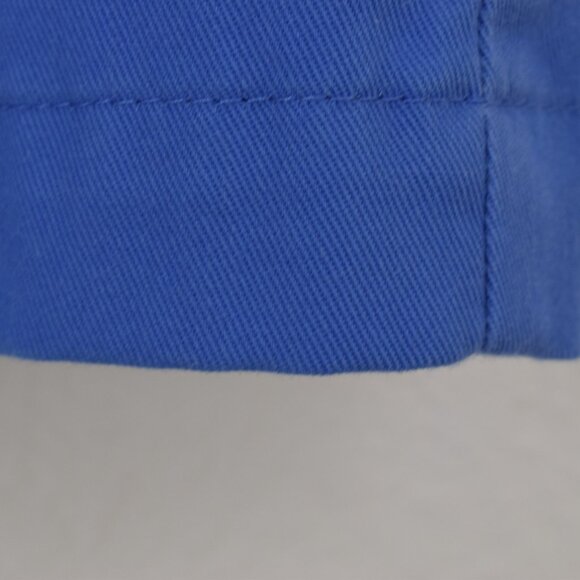 Vintage Plus-Size 90s Karen Scott Blue Pleated Shorts size 18 | 36 waist - Picture 8 of 10